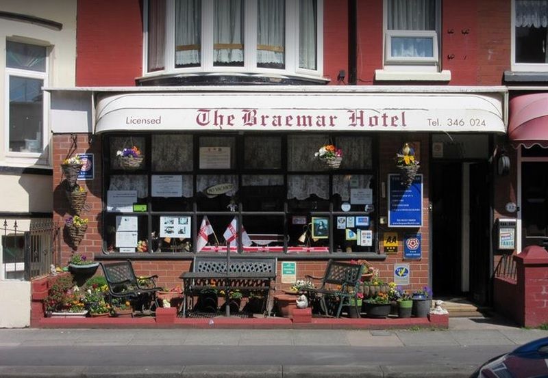 Appartamento The Braemar Blackpool Esterno foto