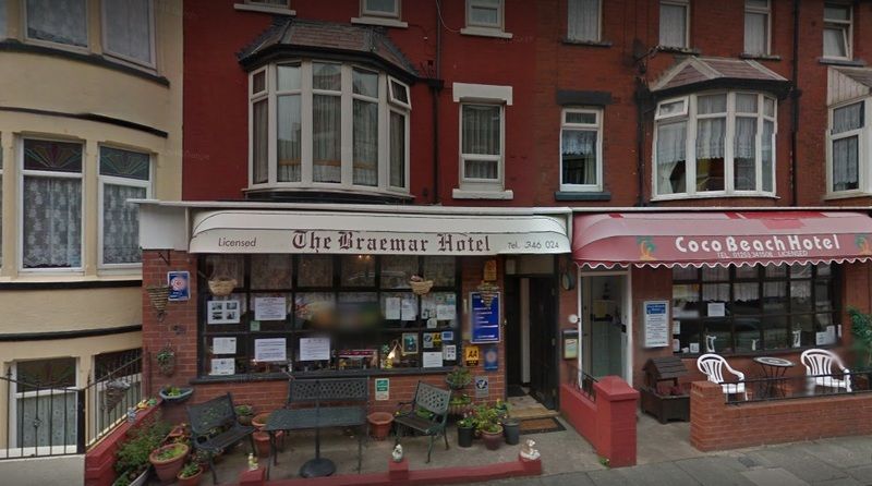 Appartamento The Braemar Blackpool Esterno foto